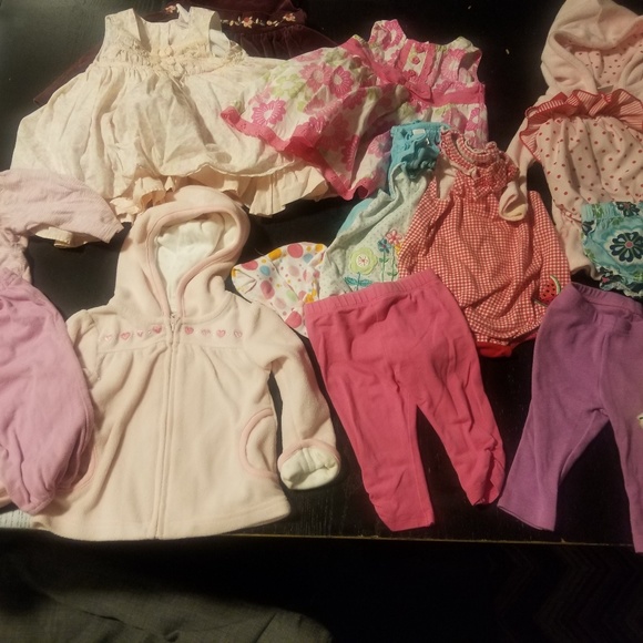 MIX Other - bundle of baby girl clothes 14 pcs!! 3-6 months